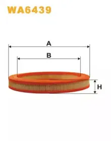 WA6439 WIX FILTERS Воздушный фильтр WA6439 WIX FILTERS Воздушный фильтр