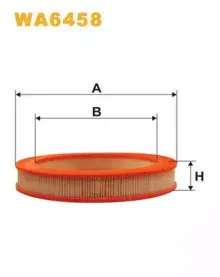 WA6458 WIX FILTERS Воздушный фильтр WA6458 WIX FILTERS Воздушный фильтр
