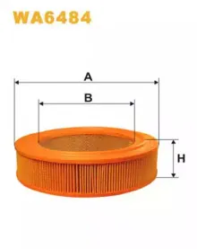 WA6484 WIX FILTERS Воздушный фильтр WA6484 WIX FILTERS Воздушный фильтр