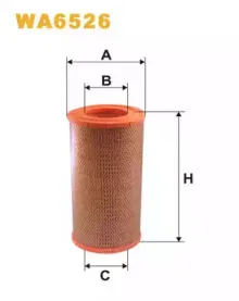WA6526 WIX FILTERS Воздушный фильтр WA6526 WIX FILTERS Воздушный фильтр