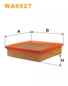 WA6527 WIX FILTERS Воздушный фильтр WA6527 WIX FILTERS Воздушный фильтр