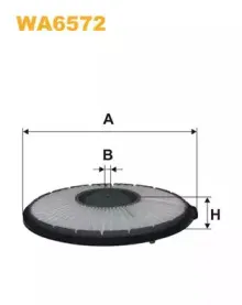 WA6572 WIX FILTERS Воздушный фильтр WA6572 WIX FILTERS Воздушный фильтр