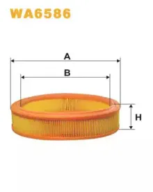 WA6586 WIX FILTERS Воздушный фильтр WA6586 WIX FILTERS Воздушный фильтр