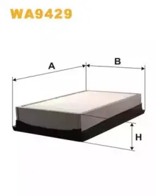 WA9429 WIX FILTERS Воздушный фильтр WA9429 WIX FILTERS Воздушный фильтр