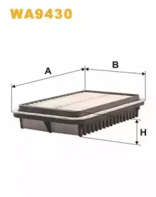 WA9430 WIX FILTERS Воздушный фильтр WA9430 WIX FILTERS Воздушный фильтр