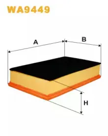 WA9449 WIX FILTERS Воздушный фильтр WA9449 WIX FILTERS Воздушный фильтр