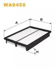 WA9450 WIX FILTERS Воздушный фильтр WA9450 WIX FILTERS Воздушный фильтр