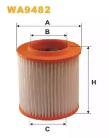WA9482 WIX FILTERS Воздушный фильтр WA9482 WIX FILTERS Воздушный фильтр