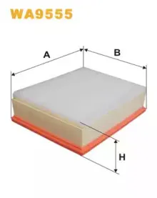 WA9555 WIX FILTERS Воздушный фильтр WA9555 WIX FILTERS Воздушный фильтр