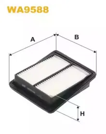 WA9588 WIX FILTERS Воздушный фильтр WA9588 WIX FILTERS Воздушный фильтр
