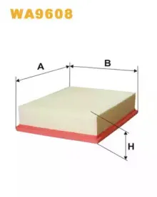 WA9608 WIX FILTERS Воздушный фильтр WA9608 WIX FILTERS Воздушный фильтр