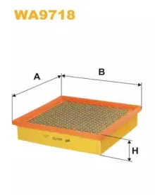 WA9718 WIX FILTERS Воздушный фильтр WA9718 WIX FILTERS Воздушный фильтр