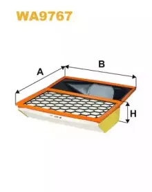 WA9767 WIX FILTERS Воздушный фильтр WA9767 WIX FILTERS Воздушный фильтр