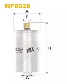 WF8028 WIX FILTERS Топливный фильтр WF8028 WIX FILTERS Топливный фильтр