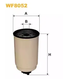 WF8052 WIX FILTERS Топливный фильтр WF8052 WIX FILTERS Топливный фильтр