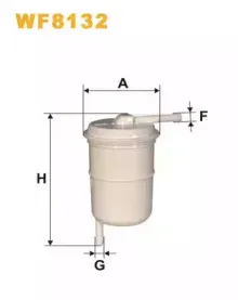 WF8132 WIX FILTERS Топливный фильтр WF8132 WIX FILTERS Топливный фильтр