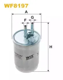 WF8197 WIX FILTERS Топливный фильтр WF8197 WIX FILTERS Топливный фильтр