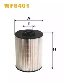 WF8401 WIX FILTERS Топливный фильтр WF8401 WIX FILTERS Топливный фильтр