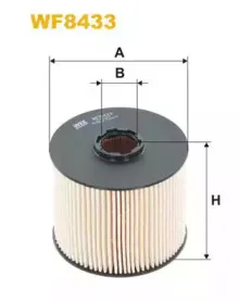 WF8433 WIX FILTERS Топливный фильтр WF8433 WIX FILTERS Топливный фильтр