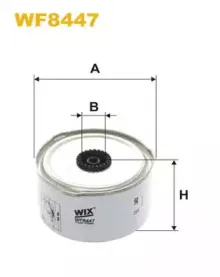 WF8447 WIX FILTERS Топливный фильтр WF8447 WIX FILTERS Топливный фильтр