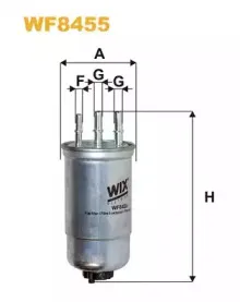 WF8455 WIX FILTERS Топливный фильтр WF8455 WIX FILTERS Топливный фильтр