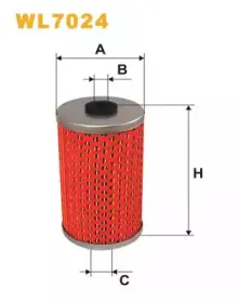 WL7024 WIX FILTERS Масляный фильтр WL7024 WIX FILTERS Масляный фильтр