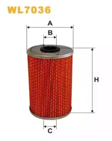 WL7036 WIX FILTERS Масляный фильтр WL7036 WIX FILTERS Масляный фильтр