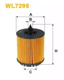 WL7295 WIX FILTERS Масляный фильтр WL7295 WIX FILTERS Масляный фильтр
