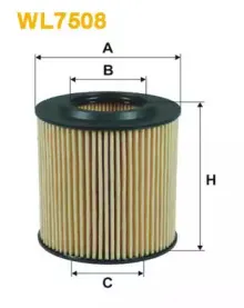 WL7508 WIX FILTERS Масляный фильтр WL7508 WIX FILTERS Масляный фильтр