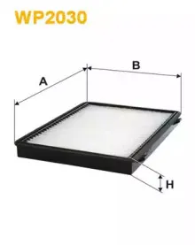 WP2030 WIX FILTERS Фильтр, воздух во внутренном пространстве WP2030 WIX FILTERS Фильтр, воздух во внутренном пространстве