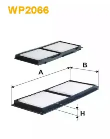 WP2066 WIX FILTERS Фильтр, воздух во внутренном пространстве WP2066 WIX FILTERS Фильтр, воздух во внутренном пространстве