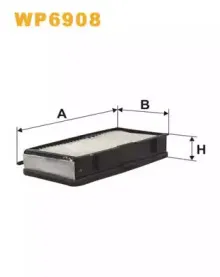 WP6908 WIX FILTERS Фильтр, воздух во внутренном пространстве WP6908 WIX FILTERS Фильтр, воздух во внутренном пространстве