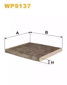 WP9137 WIX FILTERS Фильтр, воздух во внутренном пространстве WP9137 WIX FILTERS Фильтр, воздух во внутренном пространстве