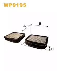 WP9195 WIX FILTERS Фильтр, воздух во внутренном пространстве WP9195 WIX FILTERS Фильтр, воздух во внутренном пространстве