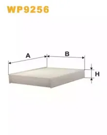 WP9256 WIX FILTERS Фильтр, воздух во внутренном пространстве WP9256 WIX FILTERS Фильтр, воздух во внутренном пространстве