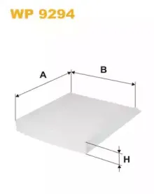 WP9294 WIX FILTERS Фильтр, воздух во внутренном пространстве WP9294 WIX FILTERS Фильтр, воздух во внутренном пространстве