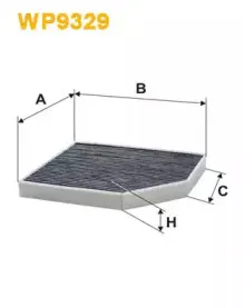 WP9329 WIX FILTERS Фильтр, воздух во внутренном пространстве WP9329 WIX FILTERS Фильтр, воздух во внутренном пространстве
