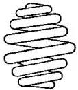 996 308 SACHS Пружина ходовой части 996 308 SACHS Пружина ходовой части