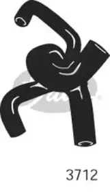 3712 GATES Шланг радиатора 3712 GATES Шланг радиатора