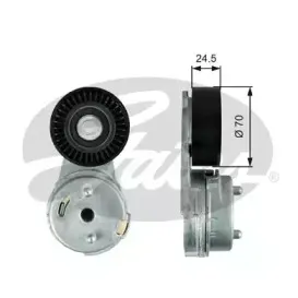 T39072 GATES Натяжной ролик, поликлиновойремень T39072 GATES Натяжной ролик, поликлиновойремень