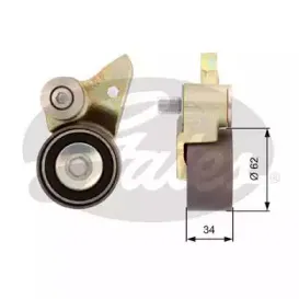 T41098 GATES Натяжной ролик, ремень ГРМ T41098 GATES Натяжной ролик, ремень ГРМ