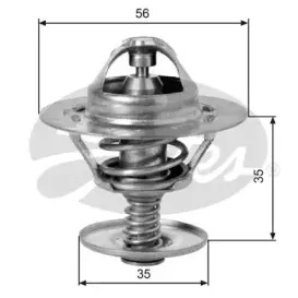 TH09582 GATES Термостат, охлаждающая жидкость TH09582 GATES Термостат, охлаждающая жидкость
