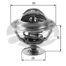 TH12283G1 GATES Термостат, охлаждающая жидкость TH12283G1 GATES Термостат, охлаждающая жидкость