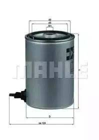 KC 87D KNECHT Топливный фильтр KC 87D KNECHT Топливный фильтр