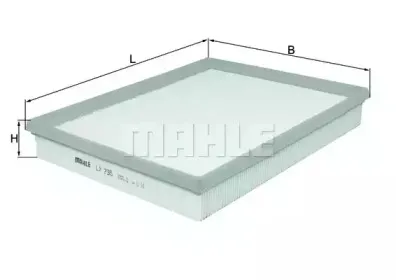 LX 735 KNECHT Воздушный фильтр LX 735 KNECHT Воздушный фильтр