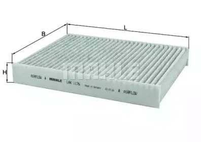 LAK 1176 KNECHT Фильтр, воздух во внутренном пространстве LAK 1176 KNECHT Фильтр, воздух во внутренном пространстве