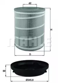 LX 3480 KIT KNECHT Воздушный фильтр LX 3480 KIT KNECHT Воздушный фильтр