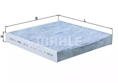 LAK 119 KNECHT Фильтр, воздух во внутренном пространстве LAK 119 KNECHT Фильтр, воздух во внутренном пространстве
