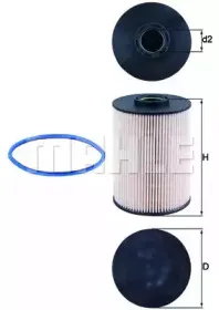 KX 211D KNECHT Топливный фильтр KX 211D KNECHT Топливный фильтр