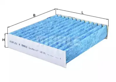 LAO 251 KNECHT Фильтр, воздух во внутренном пространстве LAO 251 KNECHT Фильтр, воздух во внутренном пространстве